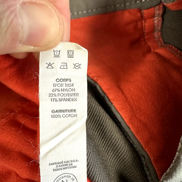 Yogasmoga Pants Men's XL Gray D'or Hybrid Straight Leg Activewear Zip Pocket - Picture 12 of 15